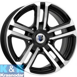 Колесный диск K&K Палладика (КС591) 7x16/5x139.7 ET5 D98 алмаз черный