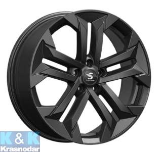 Колесный диск K&K KP015 (19_Sportage/Tucson) 7.5x19 5x114.3 ET51 D67.1 Fury black