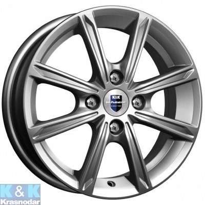 Колесный диск K&K Флэш (КС710) 5x13/4x100 ET45 D67.1 дарк платинум