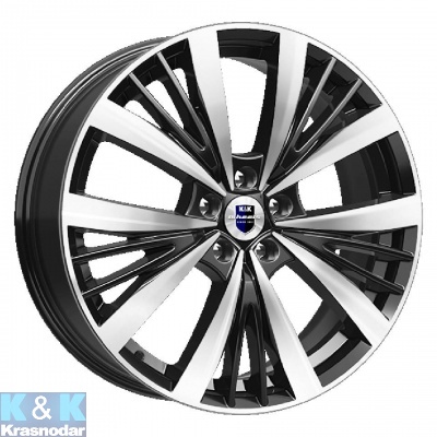 Колесный диск K&K Марвел (КС881) 7.5x19/5x114.3 ET45 D67.1 алмаз черный
