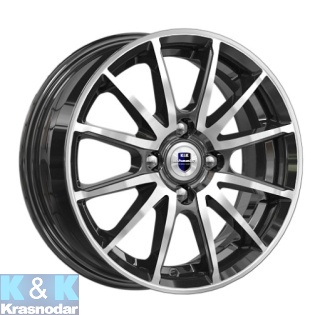 Колесный диск K&K Квант (КС960-04) 5.5x14/4x100 ET40 D56.6 алмаз черный