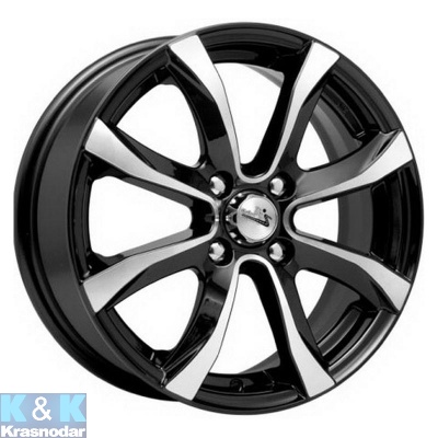 Колесный диск iFree Дайс (КС696) 6x15/4x114.3 ET45 D67.1 Блэк Джек