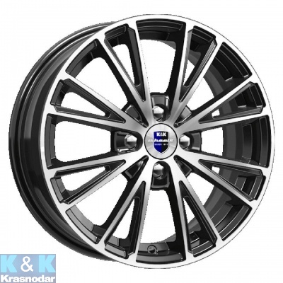 Колесный диск K&K Меандр (КС879) 6x16/4x100 ET45 D67.1 алмаз черный