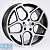 Колесный диск Race Ready CSS9531 7x17/5x114.3 ET45 D60.1 BE-P-LS-W/M5