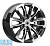 Колесный диск K&K Меконг (КС959) 7.5x18/6x139.7 ET36 D100.1  алмаз черный