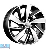 Колесный диск K&K КС741 (ZV16_Golf) 6.5x16/5x112 ET50 D57.1 алмаз черный