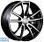 Колесный диск Racing Wheels H-411 6.5x15/5x105 ET35 D56.6 BK F/P