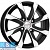 Колесный диск K&K Джемини (КС617) 6x15/4x100 ET45 D54.1 алмаз черный