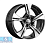 Колесный диск K&K КС1053 (ZV16_Seltos) 6.5x16/5x114.3 ET44 D61.1 алмаз черный
